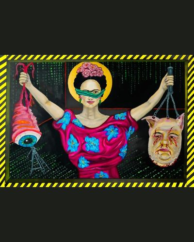 Blind Kahlo & the Swine (400 x 500 px)